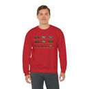 FJ40 Land Cruiser Art Mens Sweatshirt - Reefmonkey Artist Jesse Clark