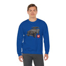 40 Channel Unisex Crewneck FJ40 Land Cruiser Sweatshirt - USA Reefmonkey