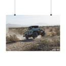 FJ45 Land Cruiser Wall Art Matte Poster Print - Rusty Nail Racing Rob Tygart