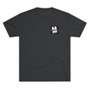 IH8MUD Logo 2 Sided Distressed Tri Blend Unisex Tee - Reefmonkey