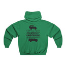 Land Cruiser Fonts Hoodie FJ40 to FJ80 Toyota Land Cruiser fonts Men's NUBLEND® Hooded Sweatshirt