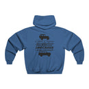 Land Cruiser Fonts Hoodie FJ40 to FJ80 Toyota Land Cruiser fonts Men's NUBLEND® Hooded Sweatshirt