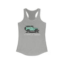 FJ40 Womens Land Cruiser Tank Top - Reefmonkey Artist Jesse Clark