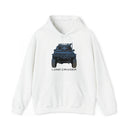 80 Series Land Cruiser Hooded Unisex Sweatshirt Hoodie - Reefmonkey Artist Prisma Denesi