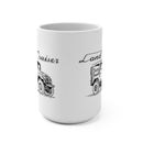 FJ40 Land Cruiser Coffee Mug Cup 15oz - Reefmonkey Artist Prisma Denensi