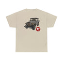 40 Channel FJ40 Land Cruiser 2 Sided Mens T Shirt - USA Reefmonkey