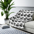 70 Series Land Cruiser Sherpa Fleece Camping Blanket - Reefmonkey Prisma Denesi