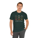 FJ40 Land Cruiser Multi Color Unisex T Shirt - Reefmonkey Artist Jesse Clark