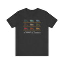FJ40 Land Cruiser Multi Color Unisex T Shirt - Reefmonkey Artist Jesse Clark