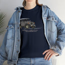 FJ40 Land Cruiser Artwork Mens Unisex T Shirt - Reefmonkey Artist Brody Plourde