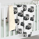70 Series Land Cruiser Sherpa Fleece Camping Blanket - Reefmonkey Prisma Denesi