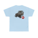 40 Channel FJ40 Land Cruiser 2 Sided Mens T Shirt - USA Reefmonkey