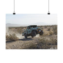 FJ45 Land Cruiser Wall Art Matte Poster Print - Rusty Nail Racing Rob Tygart