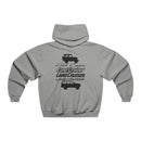 Land Cruiser Fonts Hoodie FJ40 to FJ80 Toyota Land Cruiser fonts Men's NUBLEND® Hooded Sweatshirt