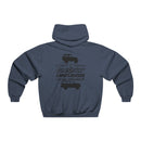 Land Cruiser Fonts Hoodie FJ40 to FJ80 Toyota Land Cruiser fonts Men's NUBLEND® Hooded Sweatshirt