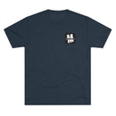 IH8MUD Logo 2 Sided Distressed Tri Blend Unisex Tee - Reefmonkey