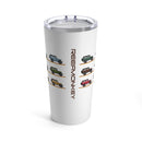 FJ40 Land Cruiser Stainless Steel Tumbler Coffee Cup - Reefmonkey Artist Jesse Clark