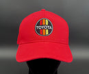 Toyota 3 Stripe Embroidered 112 Structured Mesh Back Trucker Hat - Reefmonkey