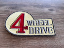 4 Wheel Drive FJ40 Patch Badge Morale 4WD Land Cruiser
