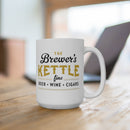 The Brewers Kettle Ceramic Coffee Cup Mug 15oz - Reefmonkey