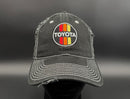 3 Stripe Toyota TEQ Embroidered Unstructured Rip And Distressed Twill Hat - Reefmonkey