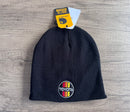 TEQ 3 Stripe Carhartt Knit Beanie Premium No Cuff Embroidered Winter Hat