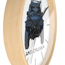 HDT80 80 Series Land Cruiser Wall Garage Clock - Reefmonkey Artist Prisma Denensi