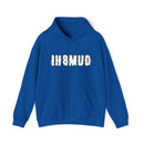 IH8MUD White Logo Unisex Hooded Sweatshirt Hoodie One Side Print - Reefmonkey
