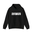 IH8MUD White Logo Unisex Hooded Sweatshirt Hoodie One Side Print - Reefmonkey