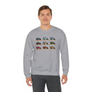 FJ40 Land Cruiser Art Mens Sweatshirt - Reefmonkey Artist Jesse Clark