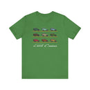 FJ40 Land Cruiser Multi Color Unisex T Shirt - Reefmonkey Artist Jesse Clark