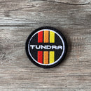 Tundra 3 Stripe Logo Morale Truck Headliner Back Pack Patch