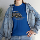 FJ40 Land Cruiser Artwork Mens Unisex T Shirt - Reefmonkey Artist Brody Plourde