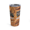 FJ40 Toyota Land Cruiser Travel Mug Coffee Thermos Tumbler - Reefmonkey Artist Brody Plourde