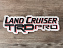 TRD Off Road Transparent TRD Pro Sticker Decal - Reefmonkey