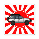 100 Series Toyota Land Cruiser Fridge Toolbox Magnet - Reefmonkey Artist Chris Marshall