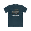 Toyota Land Cruiser 70 Series Mens Cotton Crew Tee - Reefmonkey Artist Prisma Denensi