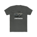 Toyota Land Cruiser 70 Series Mens Cotton Crew Tee - Reefmonkey Artist Prisma Denensi
