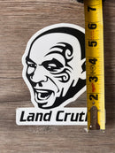 Toyota “Land Crutha” Land Cruiser Mike Tyson Waterproof Vinyl Decal Bumper Sticker