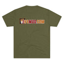 IH8MUD Logo 2 Sided Distressed Tri Blend Unisex Tee - Reefmonkey