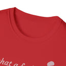 Vintage Style Tee "Oh What a Feeling" Unisex Softstyle T-Shirt