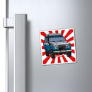 FJ55 Land Cruiser Toyota Refrigerator Toolbox Magnet - Reefmonkey Artist Chris Marshall