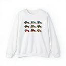 FJ40 Land Cruiser Art Mens Sweatshirt - Reefmonkey Artist Jesse Clark