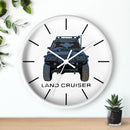HDT80 80 Series Land Cruiser Wall Garage Clock - Reefmonkey Artist Prisma Denensi