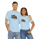 FJ40 Land Cruiser Artwork Mens Unisex T Shirt - Reefmonkey Artist Brody Plourde