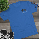 FJ40 Toyota Land Cruiser Tri Blend T Shirt Mens Tee - Reefmonkey Artist Jesse Clark