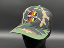 Toyota 3 Stripe Embroidered 112 Structured Mesh Back Trucker Hat - Reefmonkey