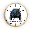 HDT80 80 Series Land Cruiser Wall Garage Clock - Reefmonkey Artist Prisma Denensi
