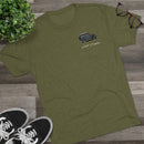 FJ40 Toyota Land Cruiser Tri Blend T Shirt Mens Tee - Reefmonkey Artist Jesse Clark