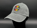 3 Stripe Toyota Unstructured Pigment Dyed Cotton Twill Hat with Brass Buckle